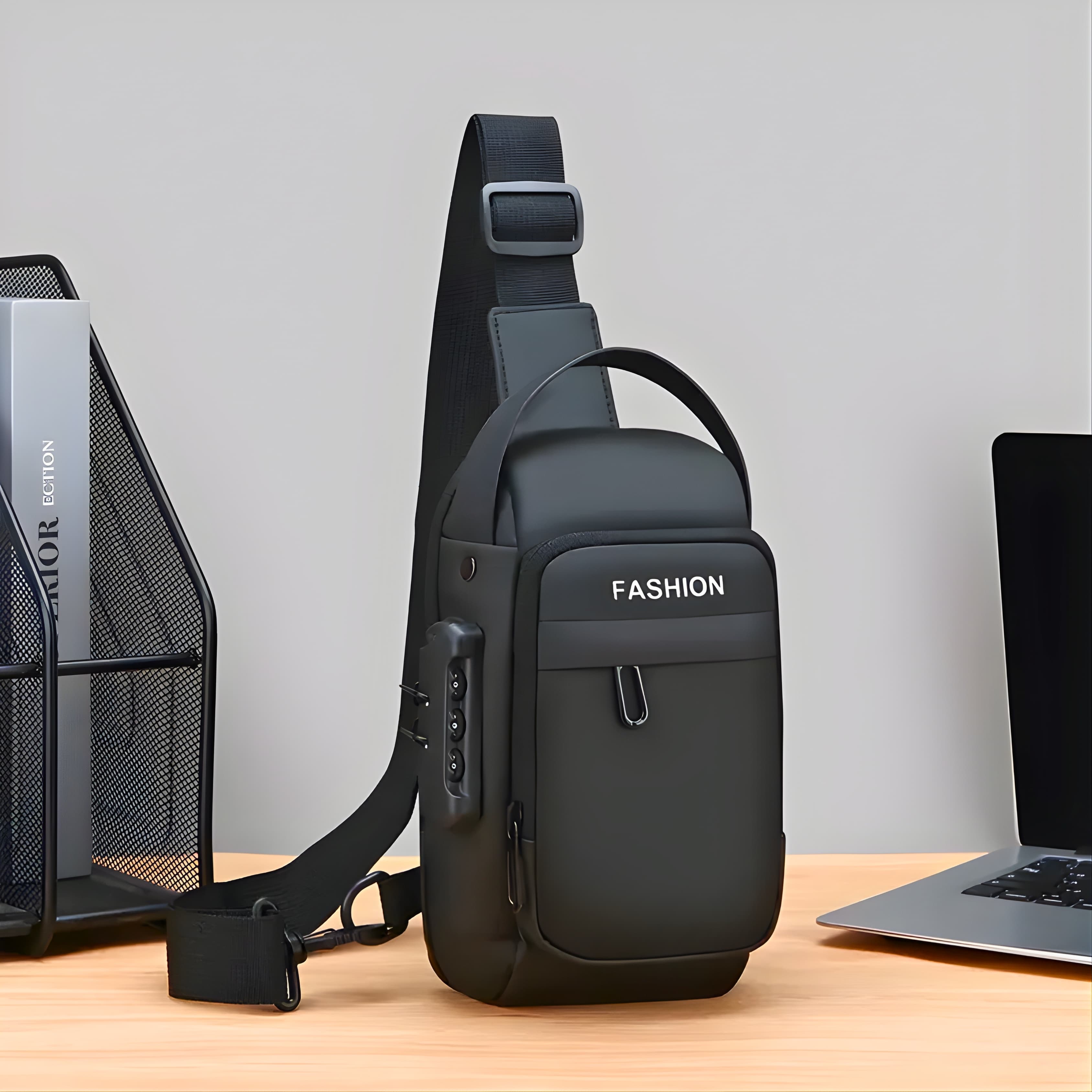 Funkcjonalna torba męska na pierś ⚡🧳