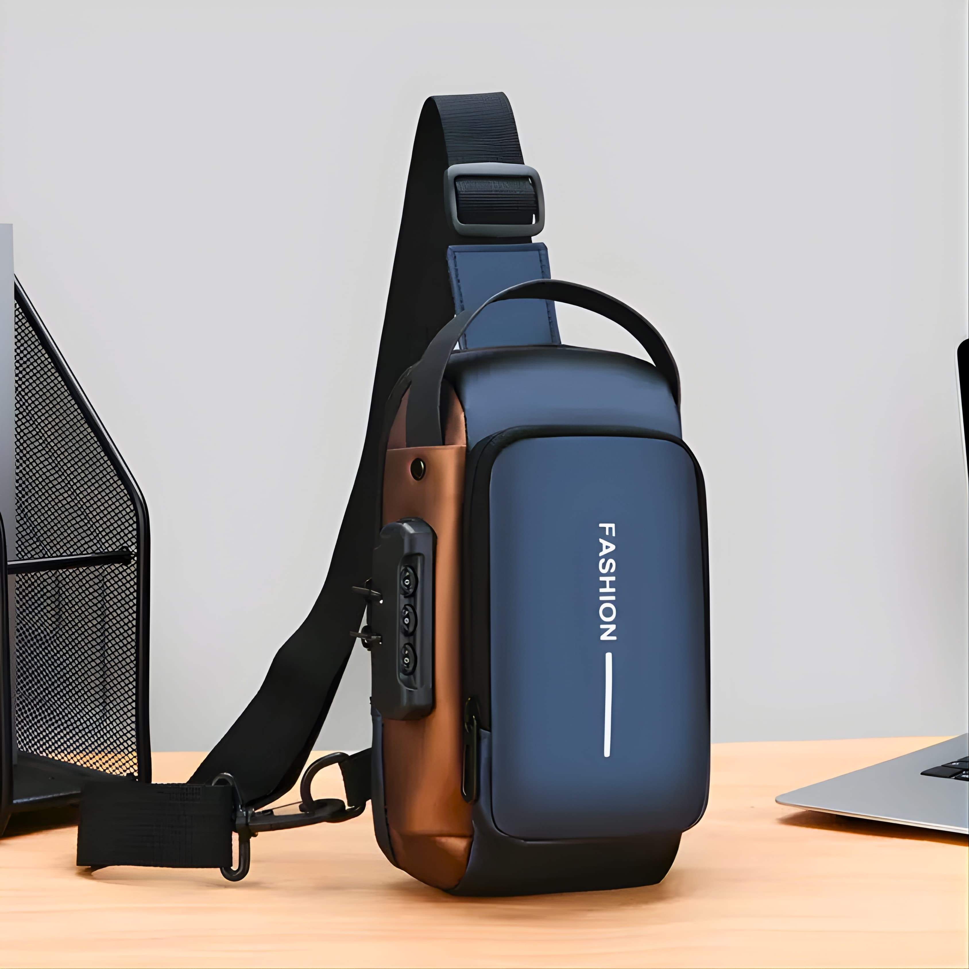 Funkcjonalna torba męska na pierś ⚡🧳