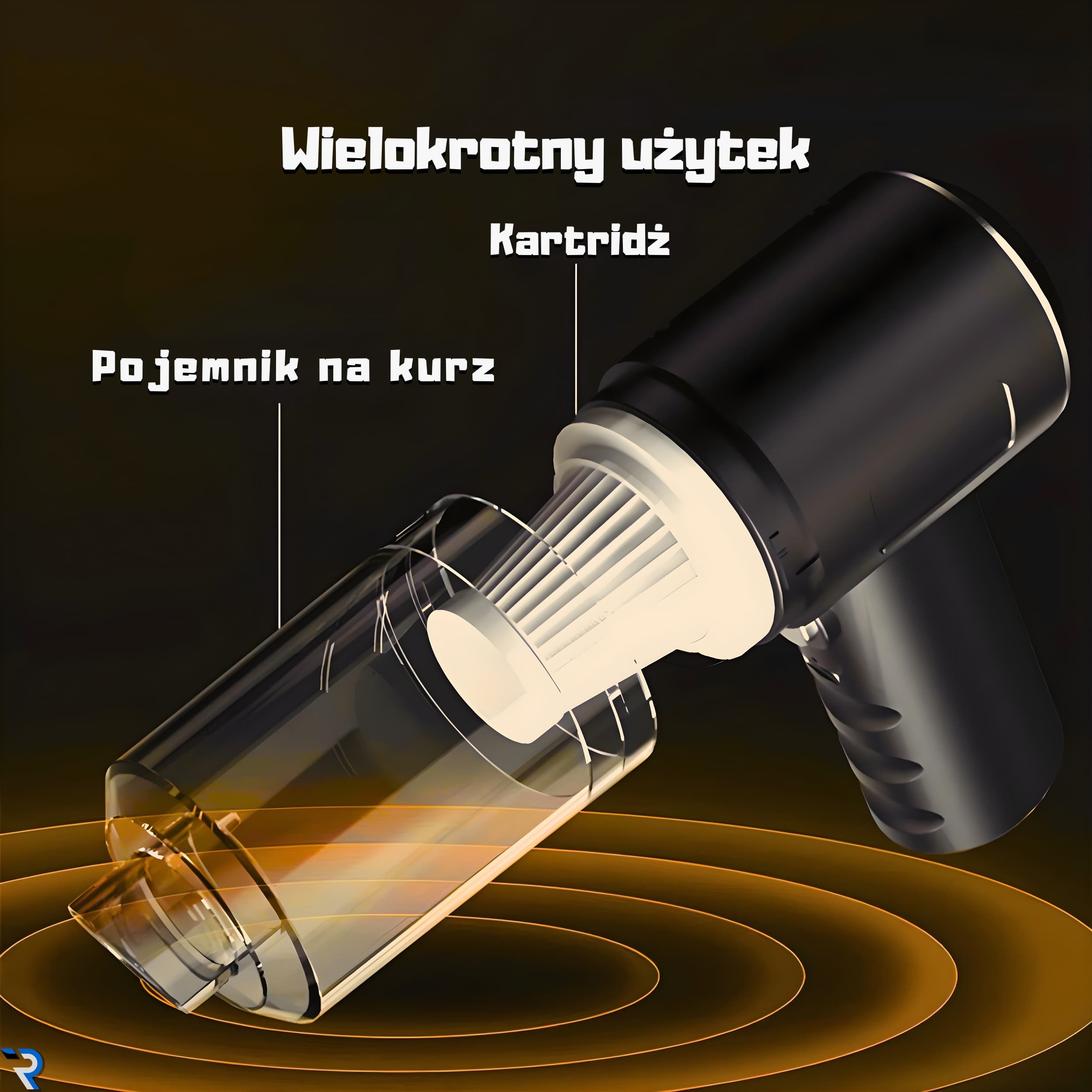Bezprzewodowy odkurzacz wielofunkcyjny 2w1🧹