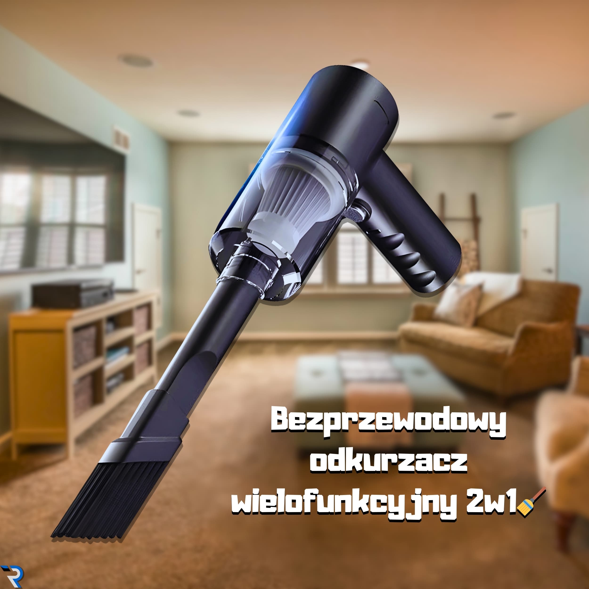 Bezprzewodowy odkurzacz wielofunkcyjny 2w1🧹